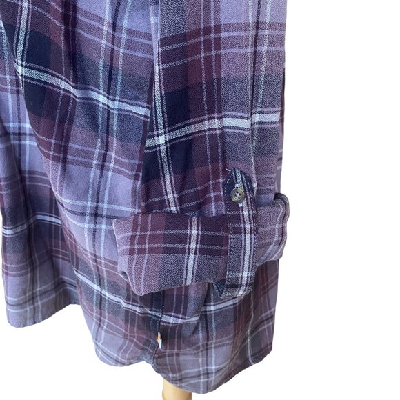 Carhartt Fairview Plaid Roll Tab Convertible Sleeve Western Fall Shirt-XL - Picture 8 of 15